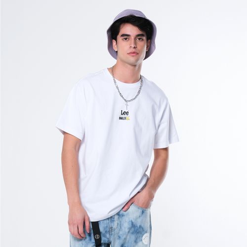 LEE® X SMILEY® MENS TEE IN WHITE